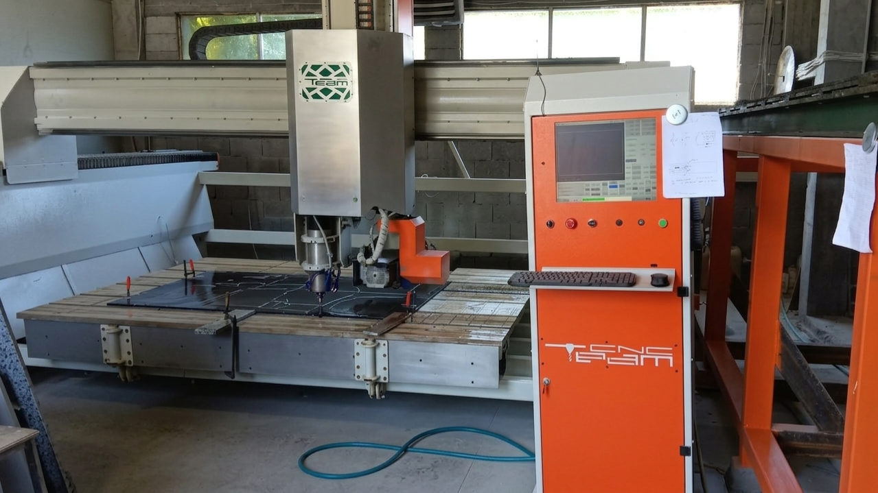 Druga CNC mašina u Tehnostan radionici